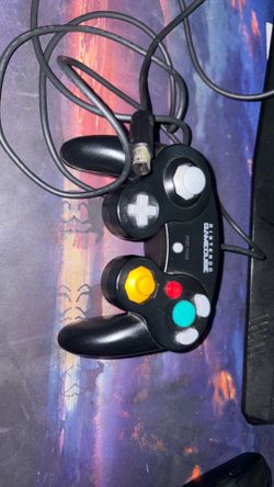 Black GameCube controller
