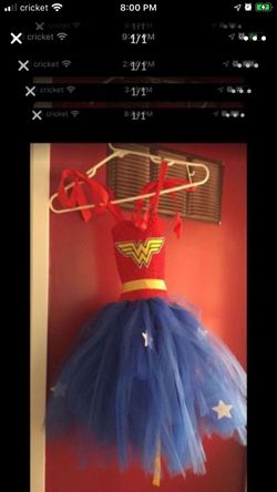 Girls Wonder Woman Dress