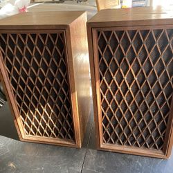 Speakers Vintage Pioneer Speakers Cabinet Speakers Great Sound MAKE AN OFFER!