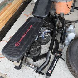 Marcy Home Gym Cage And Weights