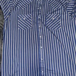 Men Cowboy Shirt Xl 