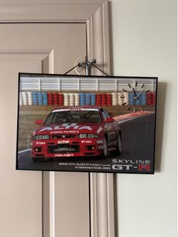 Old Nismo Nissan Skyline R33 GT-R clock