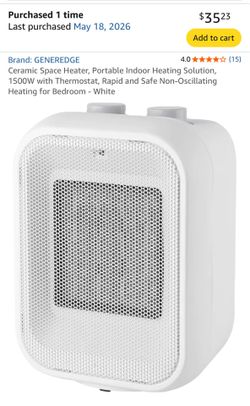 BRAND NEW Space Heater/Fan