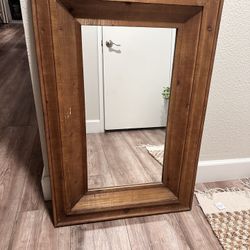 Rustic Wood Mirror