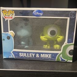 Disney Funko Pop Minis Monsters Inc Sulley And Mike