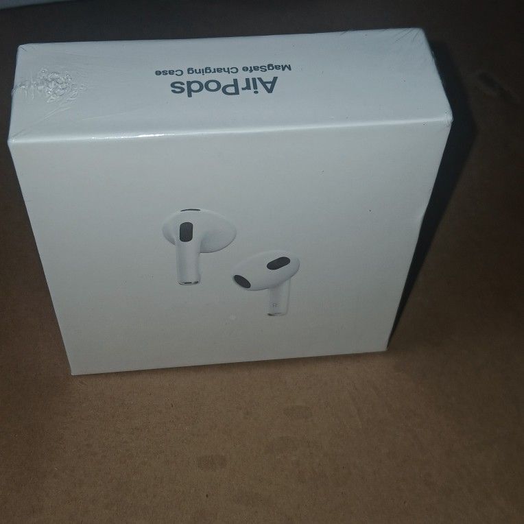 AirPods with Wireless Charging Case (Brand New, Sealed Box)
