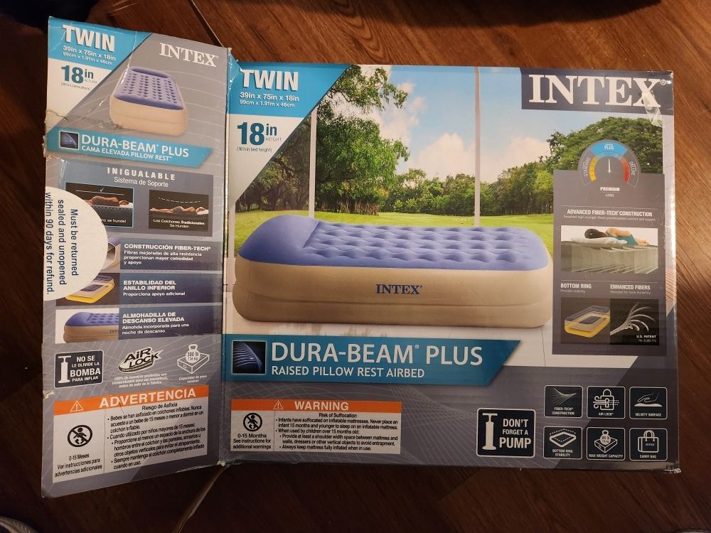 Intex Twin Dura-Beam+ Airbed