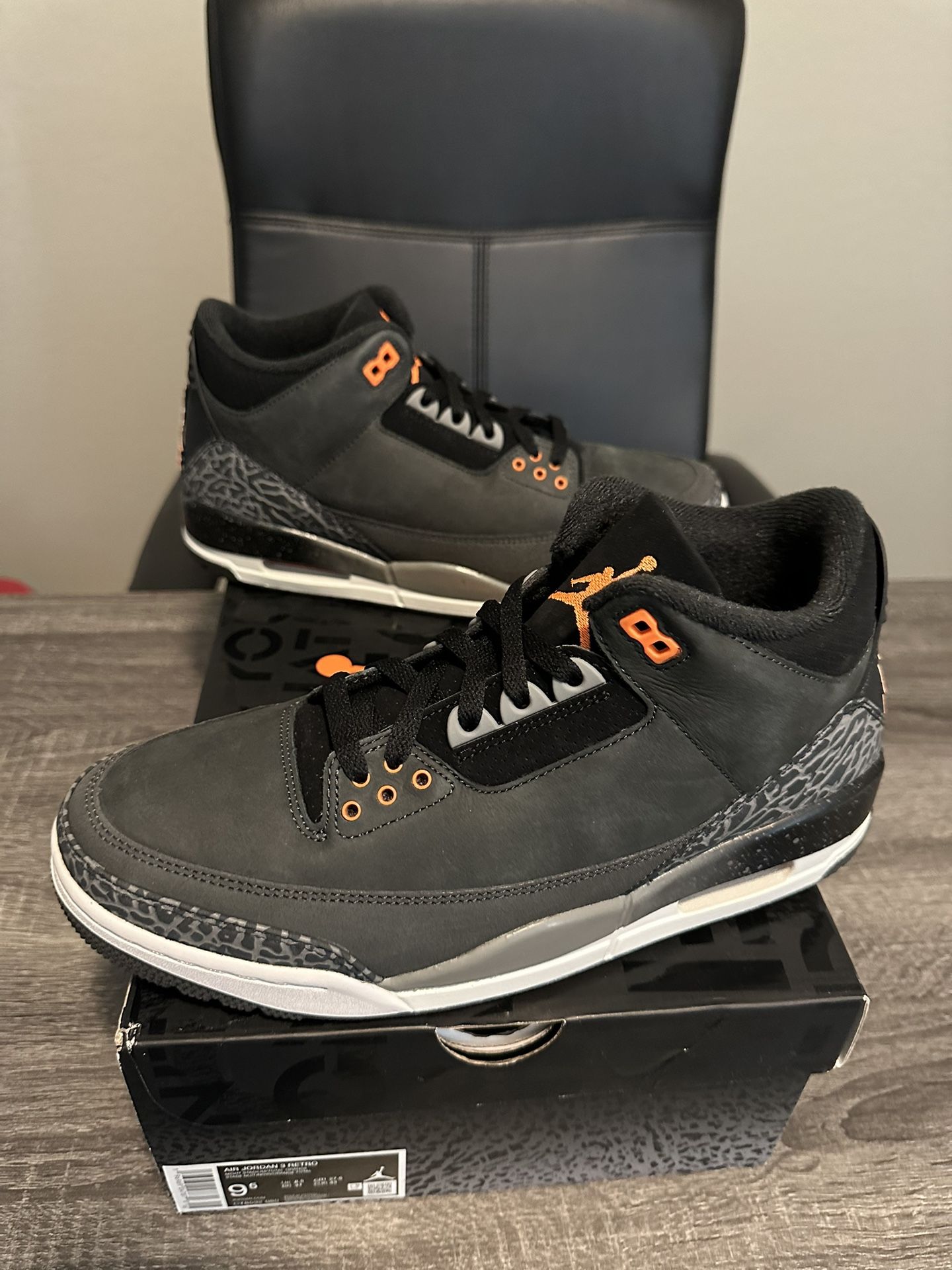 Brand New Jordan Retro 3 Fear Men’s Size 9.5