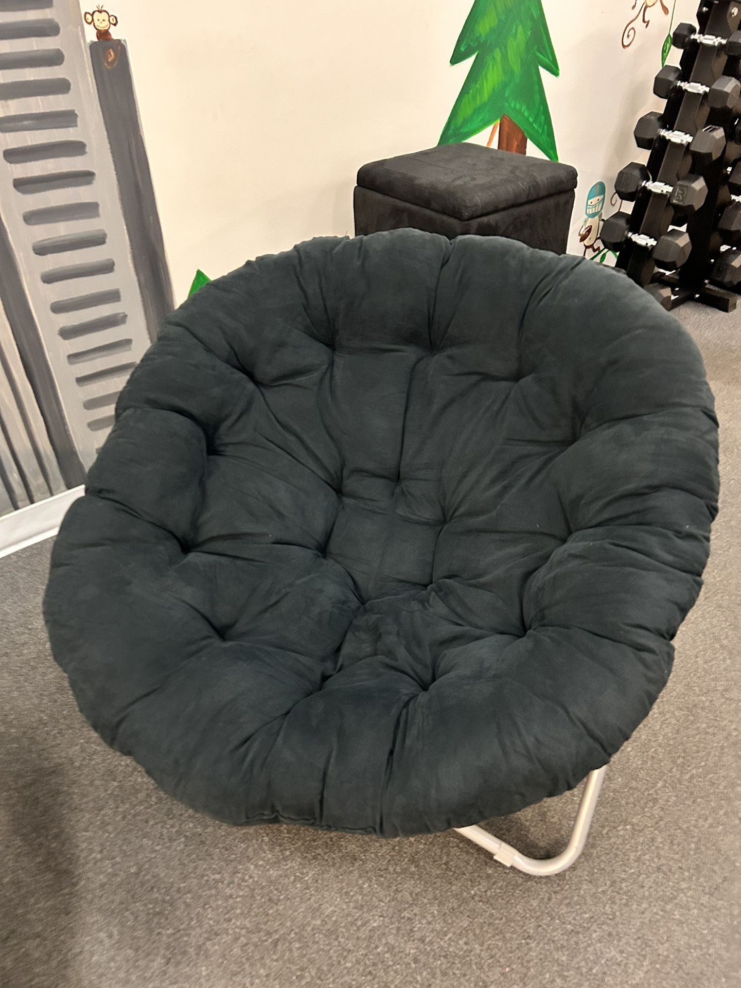Satellite Comfy Moon Saucer Foldable Chair 