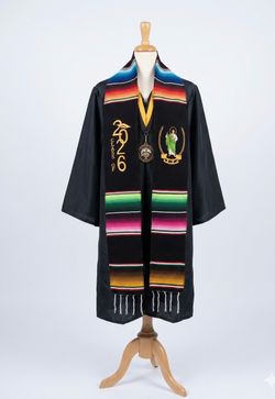 Estola de Graduación de San Judas en Negro
