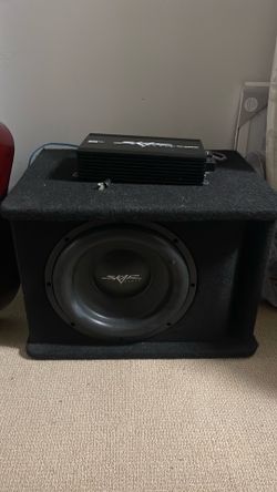 Skar audio Amp and SUB