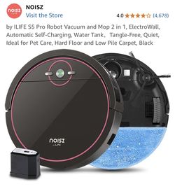 NOISZ by iLife Robot Vacuum