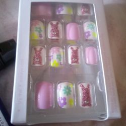 Uñas Decoradas Para Easter Para Niñas