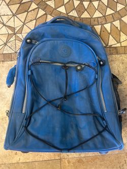 Kipling rolling backpack