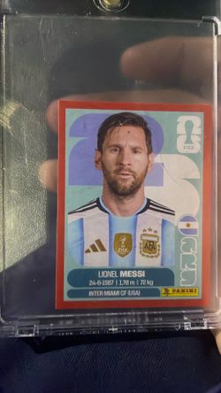 Messi panini fifa 2026