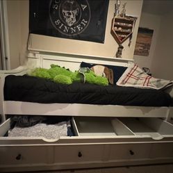 Twin size Day Bed with Storage Trundle 
