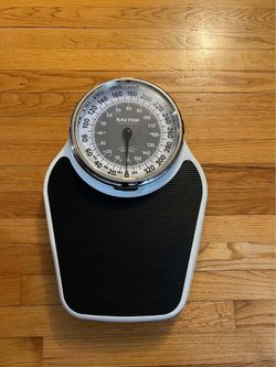 Salter Pro-Helix Professional Oversized Bathroom Scale with Black Vinyl...