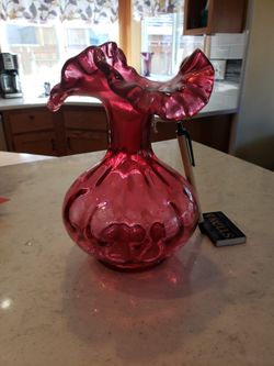 Cranberry Glass Fenton