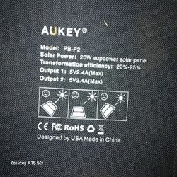 Aukey Solar Panel 