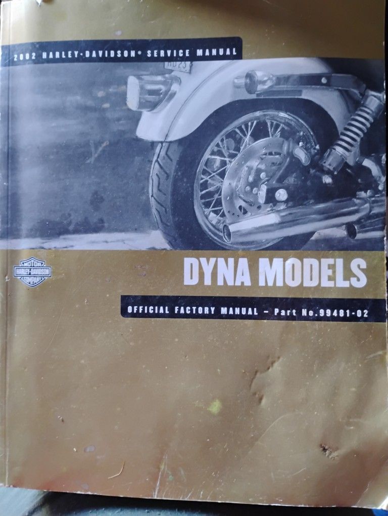 2002 Harley Dyna Factory Service Manual