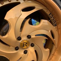 24” Custom Rucci Forged Wheels