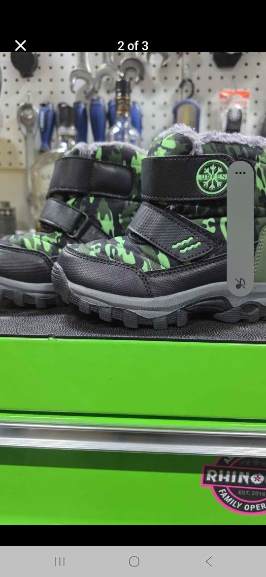 UBFEN Kids Snow Boots