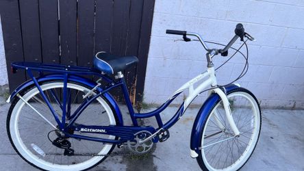 Beautiful Schwinn Point Beach Blue-White Cruiser bike