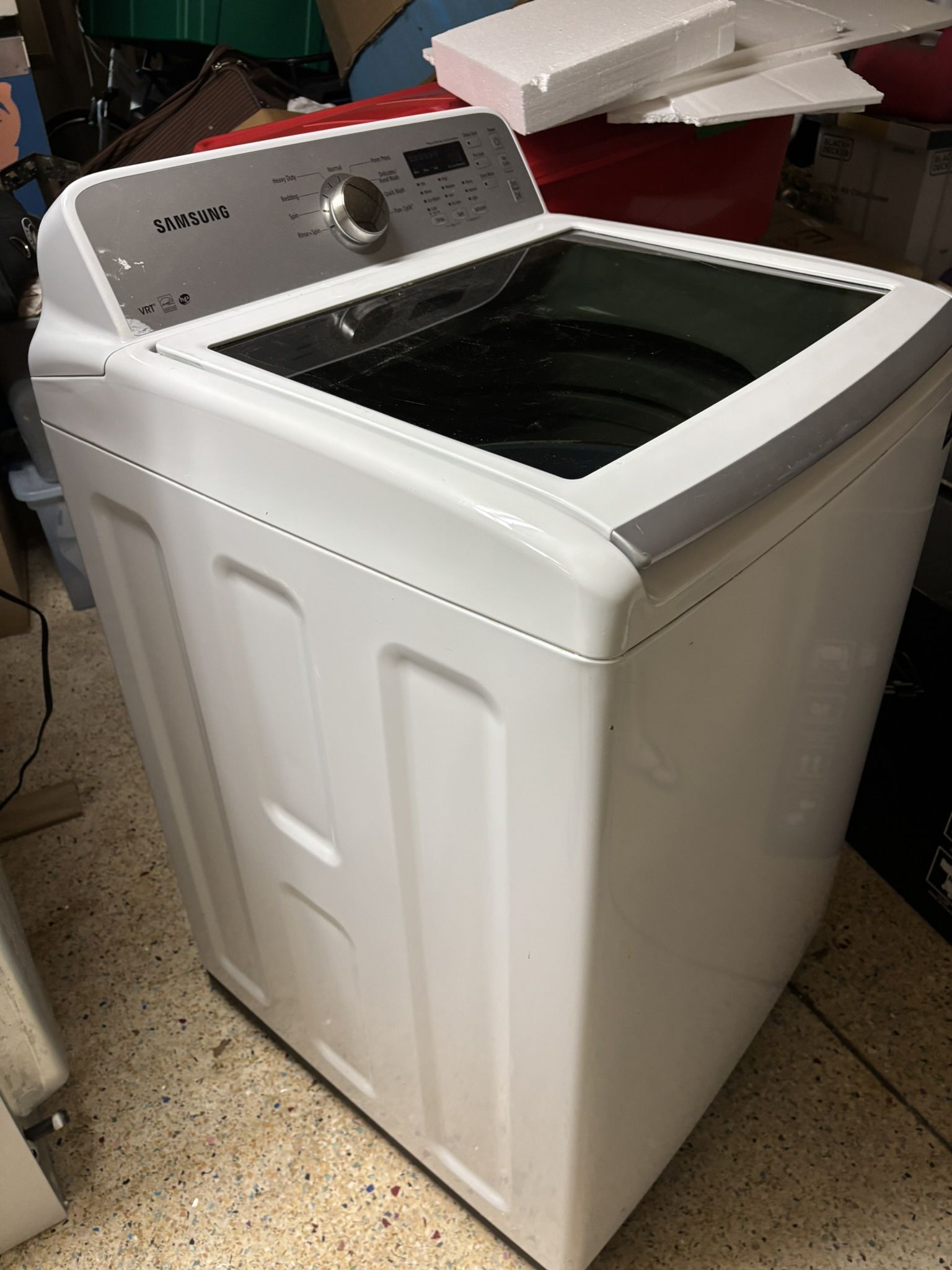 Samsung Washer and Whirlpool Dryer