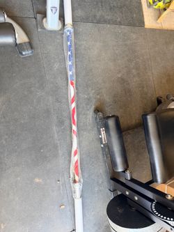 Brand new Olympic bar American flag