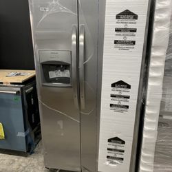 Frigidaire Side By Side In Stainless Steel New Open Box