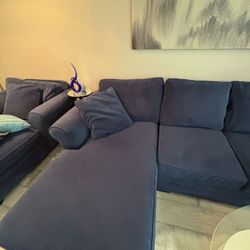 Sectional Couch and Lounger