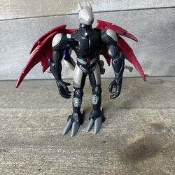 Vintage 2001 Bandai Digimon Digivolving Cyberdramon Justimon Figure
