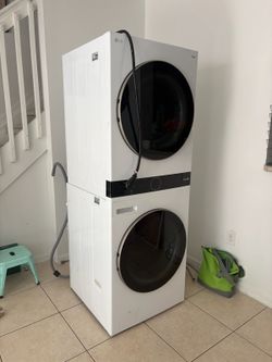 Washer and dryer