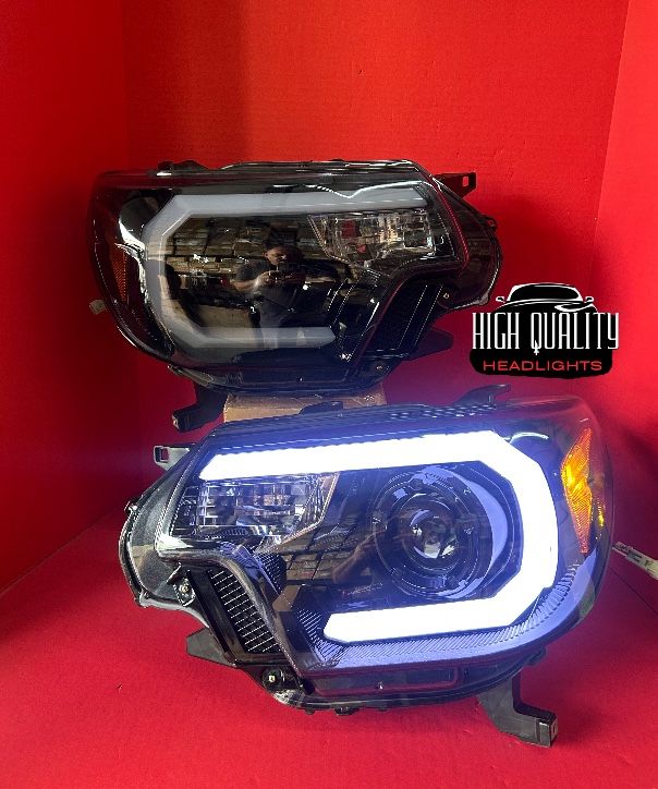 Toyota Tacoma 2012. 2015 Headlights.