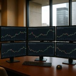 Dell Monitors on Rotating Stands with Horizontal or Vertical Viewing Positions 80 Available 