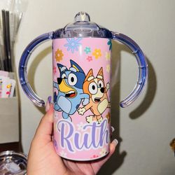 Bluey Sippy Cup Kid Tumbler