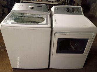 Working washer and dryer gas