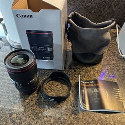 Canon EF 16-35 F4L In Like New Condition