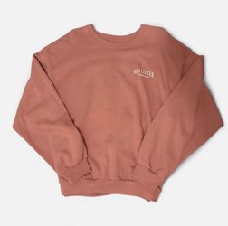 Pink Hollister Co. California crewneck