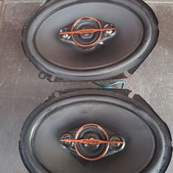 SPEAKERS BOSINAS PIONEER 6X8 GOOD CONDICIÓN ABLO ESPAÑOL 