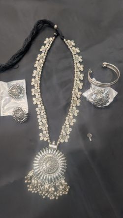 Indian silver jewelry