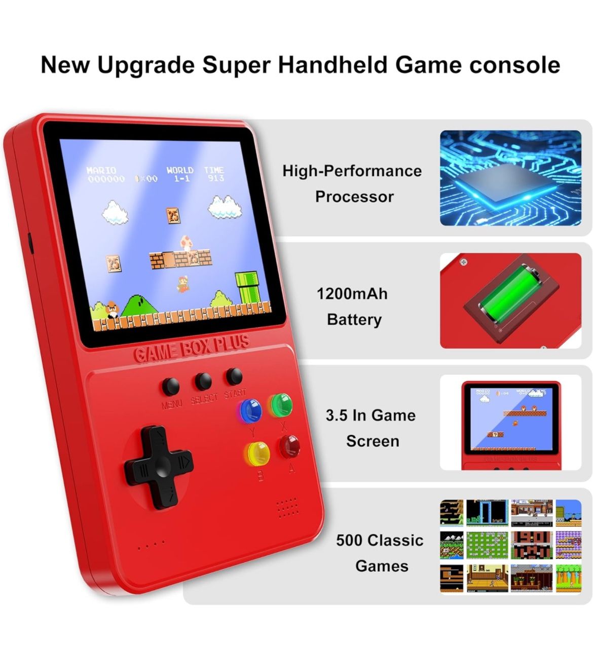 Handheld Nintendo 500 Games