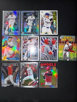 Shohei Ohtani Baseball Card Lot