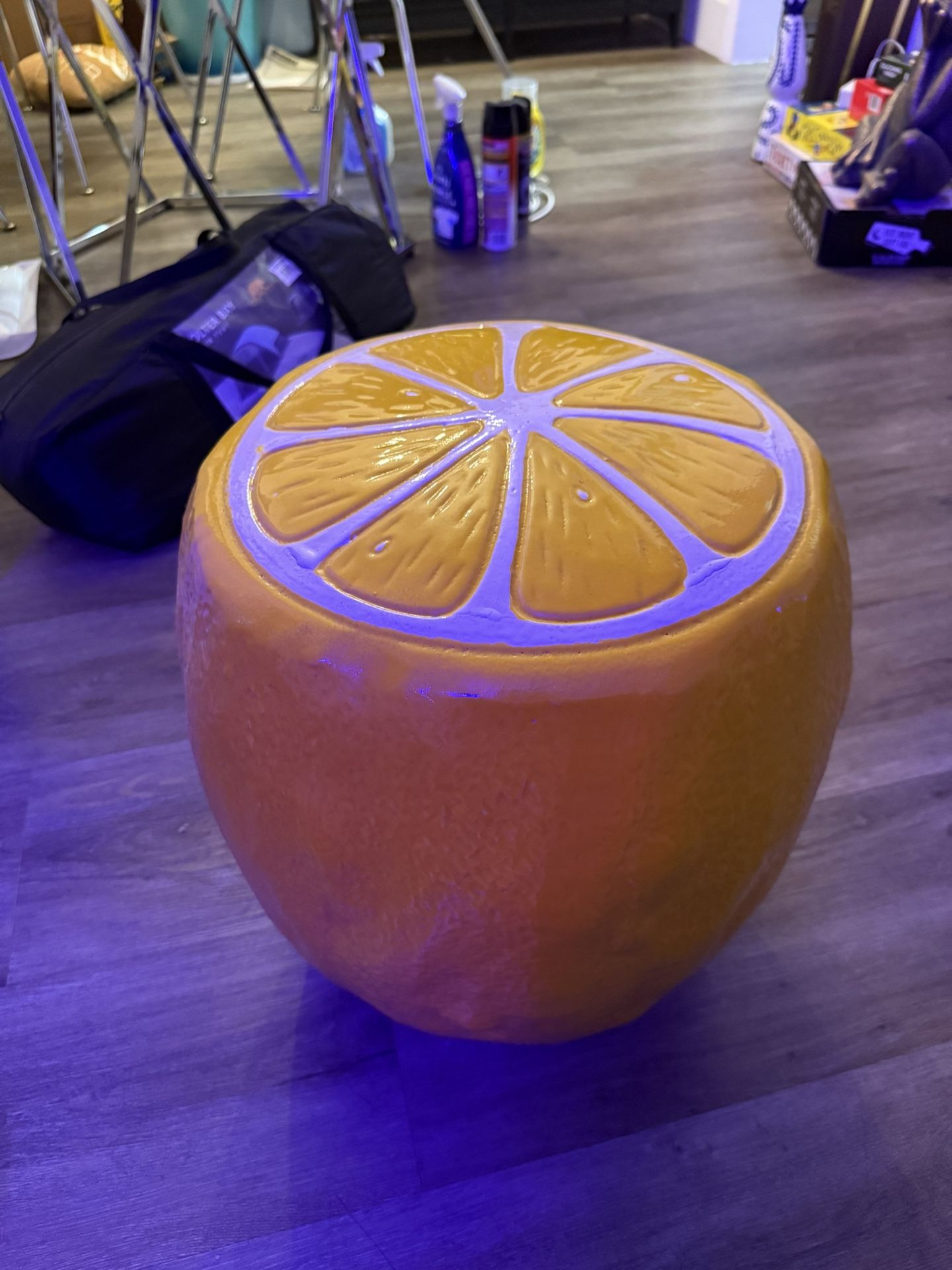 Home goods Lemon Stool