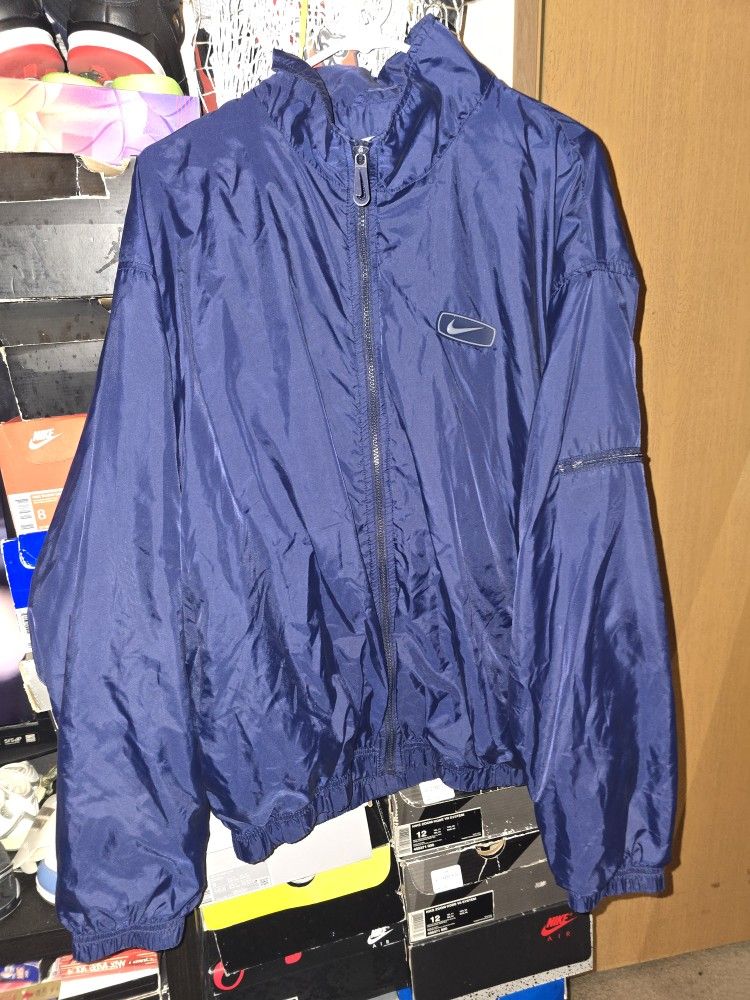 Vintage 90s Nike Windbreaker Jacket Size Xl 