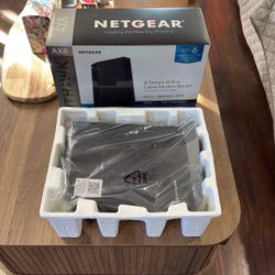 Nighthawk 8 Stream Wi-Fi 6 Cable Modem Router