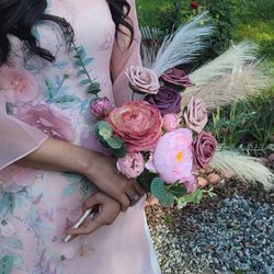 Bride and Bridesmaid Wedding Bouquets 