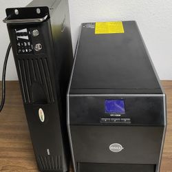 TWO POWER Back-Up Dell UPS 1920w  + Cyber Power 1500AVR