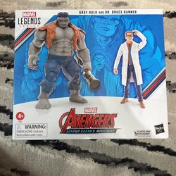 Marvel Legends Gray Hulk And Dr Banner