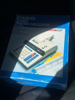 Casio DL-220 12-Digit Printing Calculator